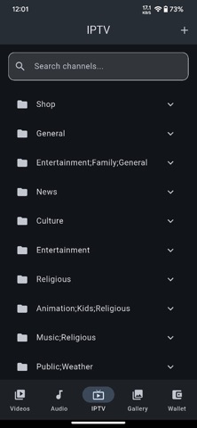 Video Player and IPTV Screenshot 2 of 3