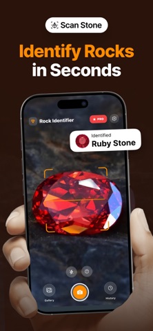 Rock & Crystal Identifier AI screenshot