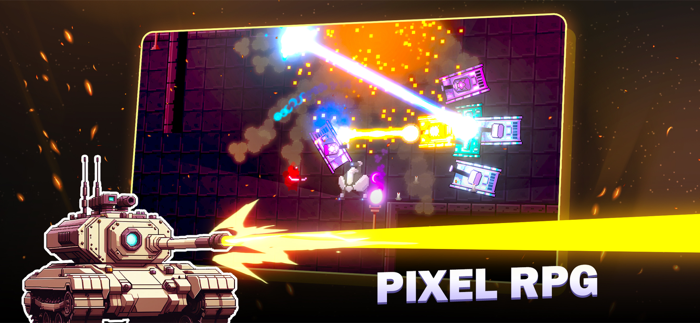 Laser Tanks Pixel RPG
