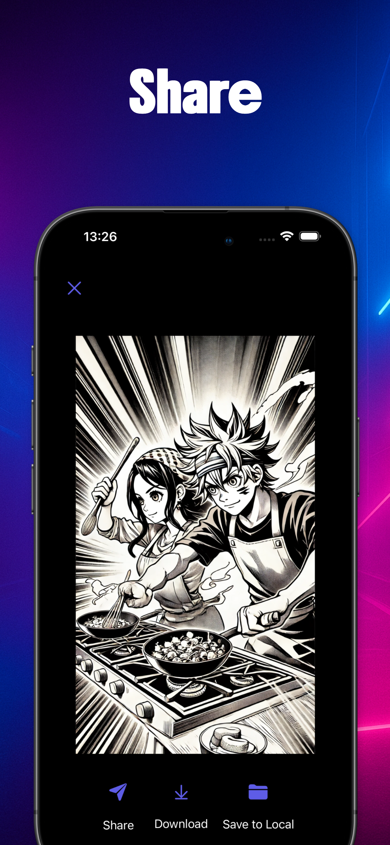 AI Anime Art Generator Villor screenshot 10