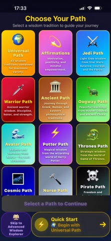 Ancient Wisdom Guide screenshot