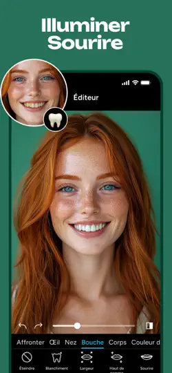 Capture d'écran de FacePlus - AI Face Body Editor sur iPhone 5