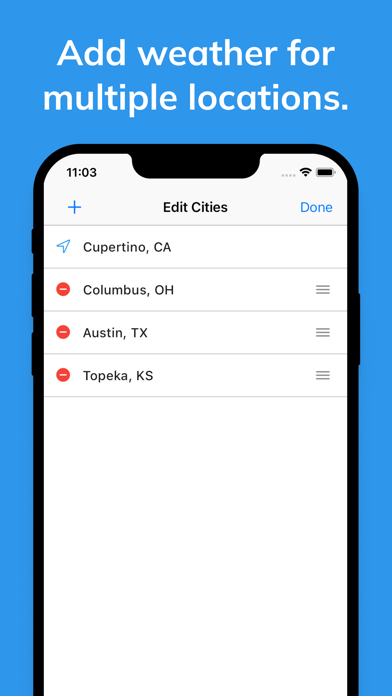 Woof Weather - Dog Forecast iPhone screenshot 5 - Weather app