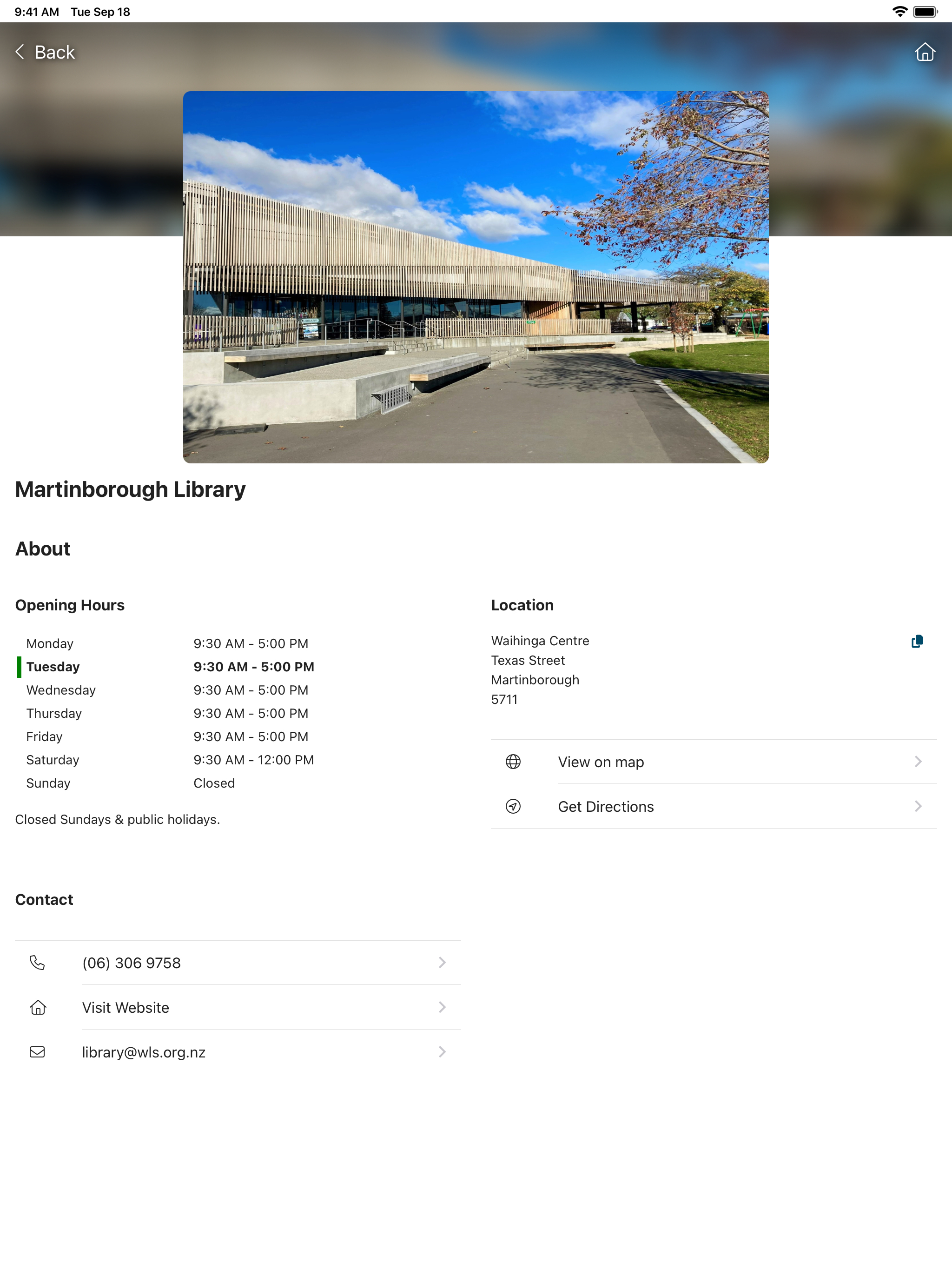 South Wairarapa Libraries
