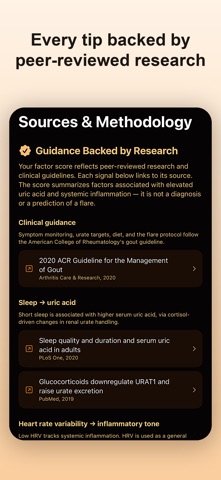 Gout Compass Screenshot 7 of 7