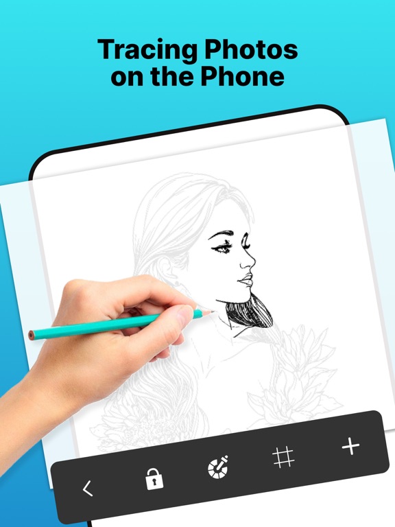 AR Drawing - Sketches iPad screenshot 5 - Graphics & Design app