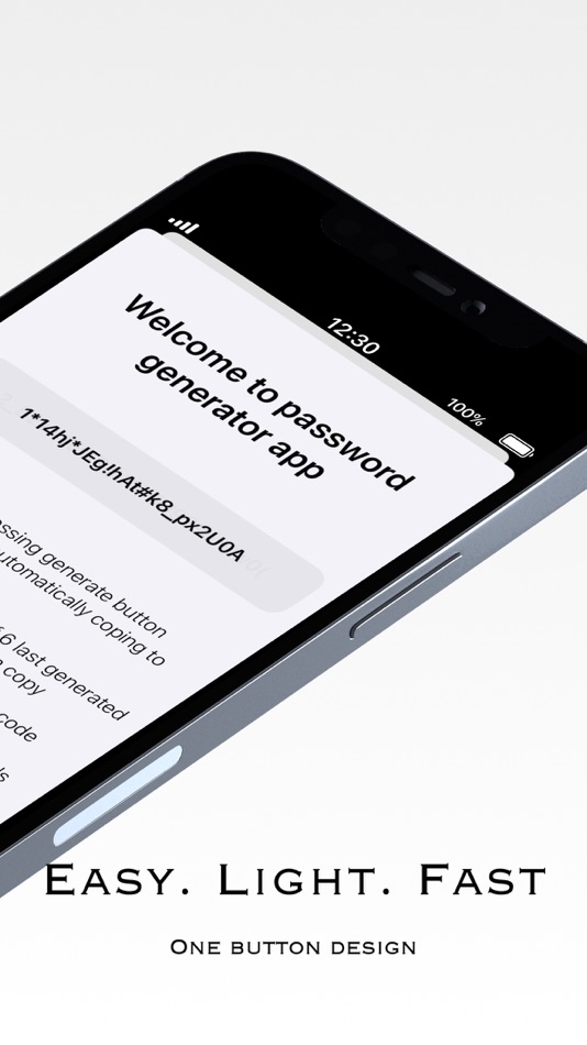 #2. Passwordnator (iOS) 来自: Andrew Mashkov