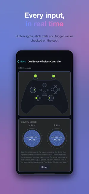 PadVitals - Controller Test screenshot 2