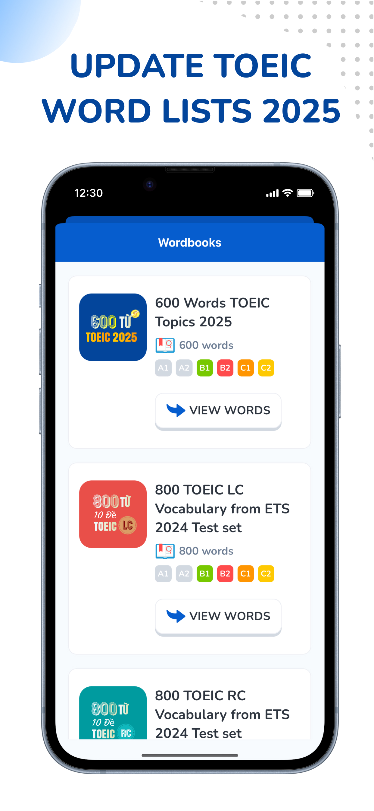 Voca: TOEIC® Vocabulary 2026 screenshot 10