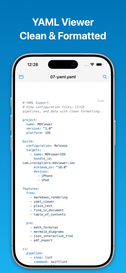 #7. MDViewer — Quick Markdown (iOS) By: Crocopliers