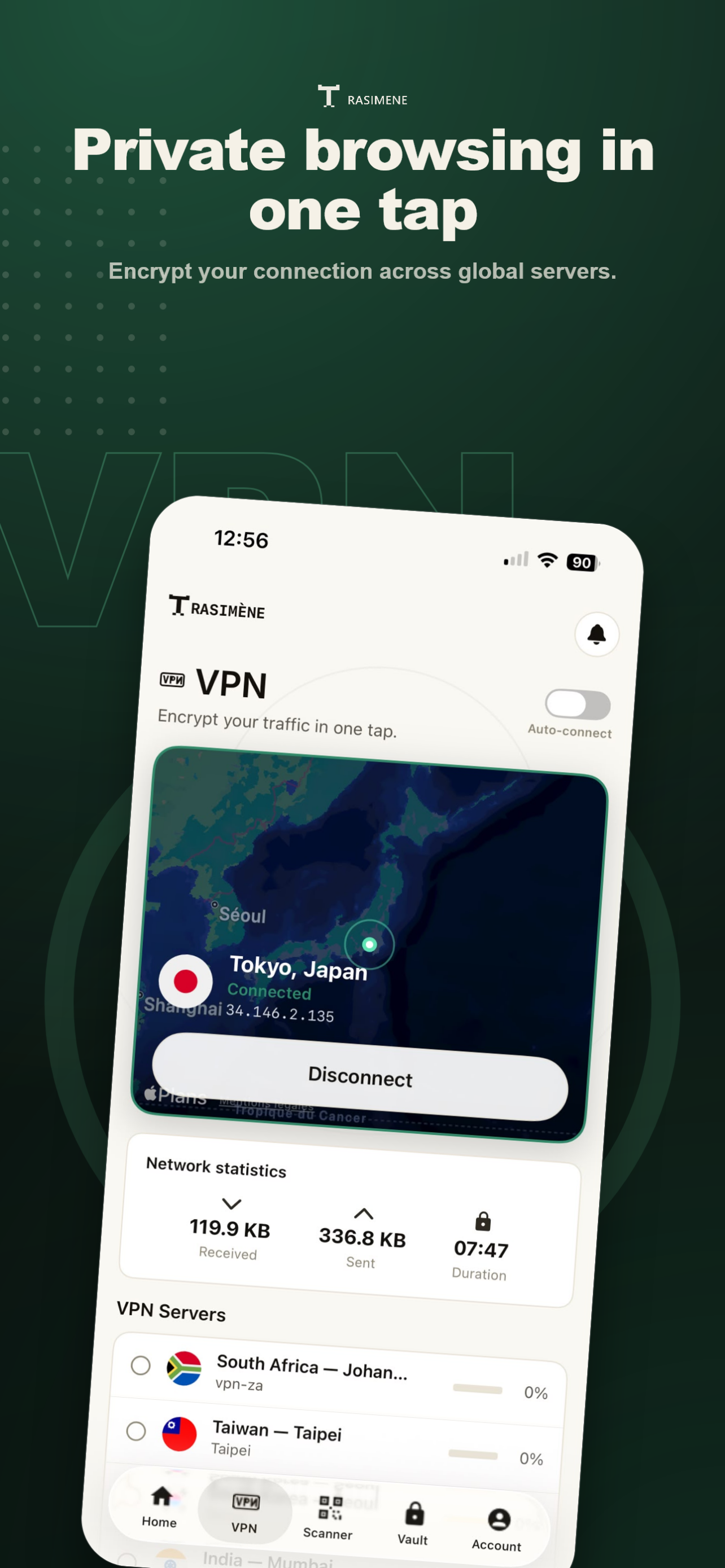 TRASIMENE - VPN & PROTECTION screenshot 2
