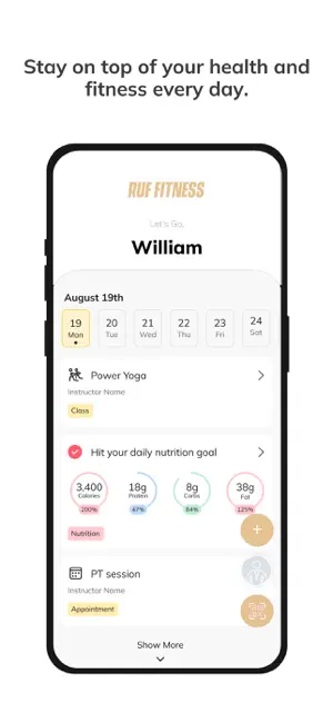 RUF Fitness screenshot 2