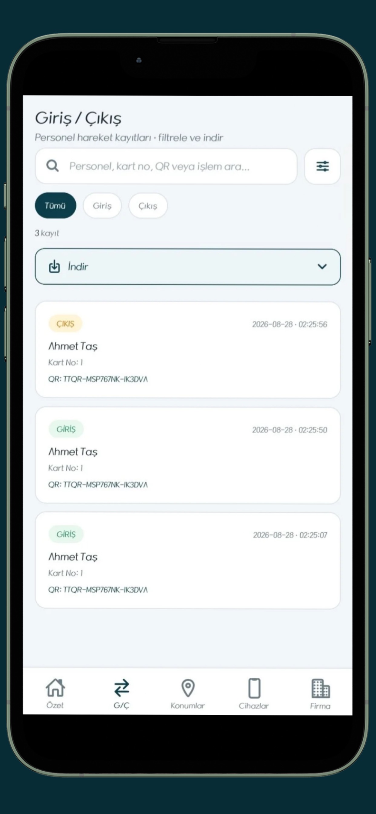 Screenshot 4 of TQR Yönetici