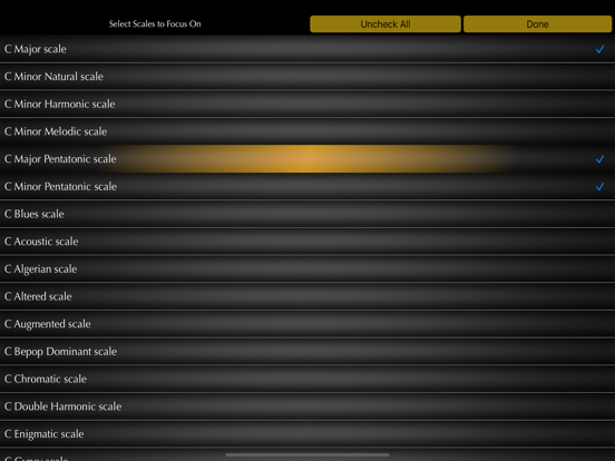 Guitar Scales & Chords iPad screenshot 9 - Education app
