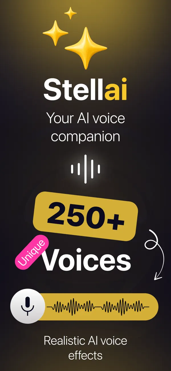 Screenshot #1 pour Stellai: Changeur de Voix IA