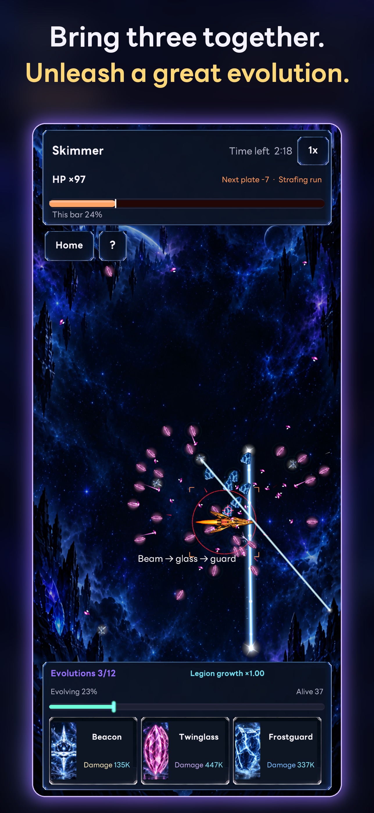 Screenshot 3 of Evo Legion: Card Auto Battler
