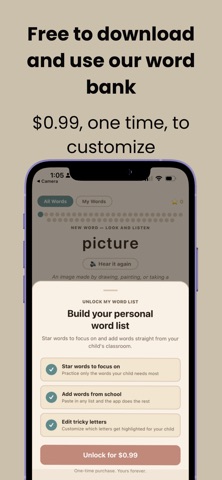 My Word List Spelling Practice screenshot