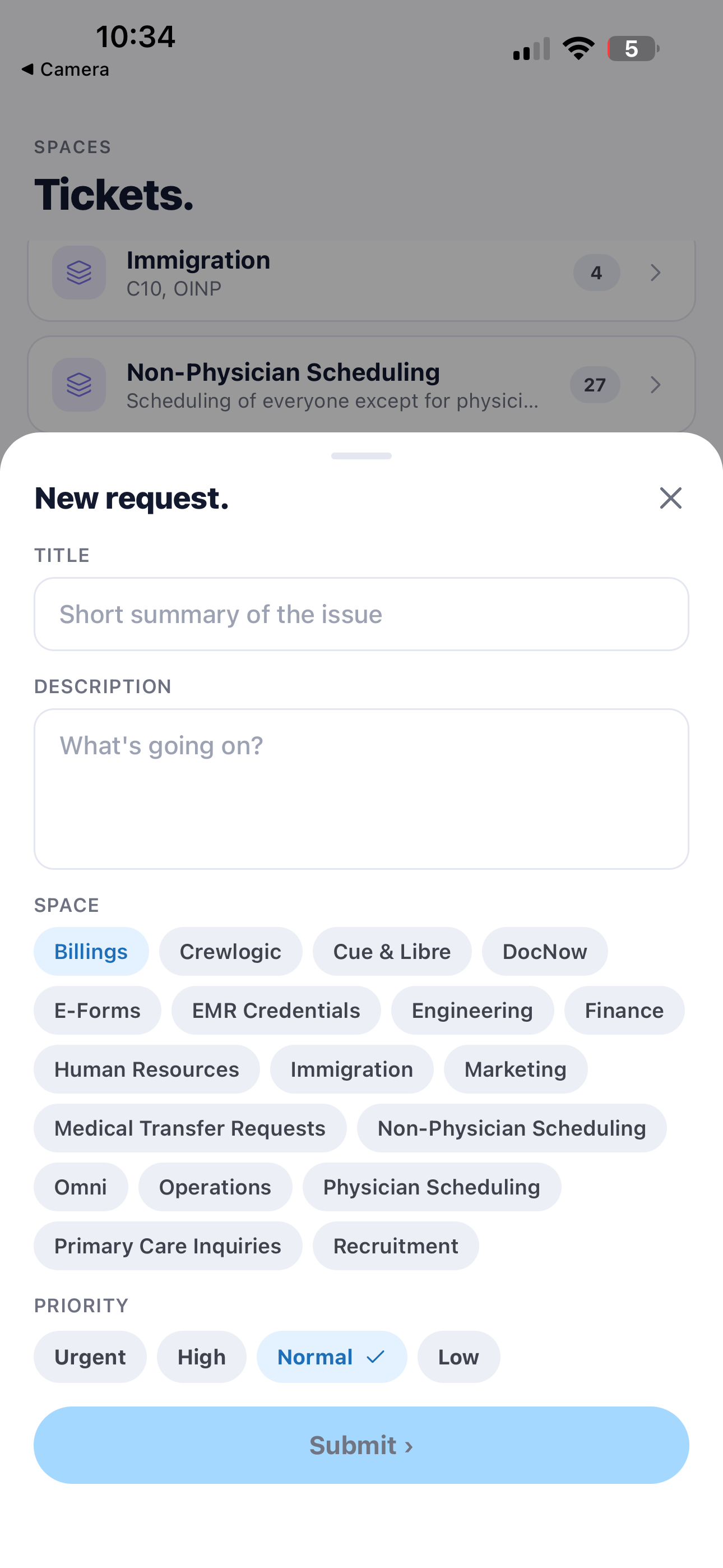 Verismo Support screenshot 2