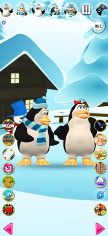 Talking Pengu & Penga Penguin screenshot
