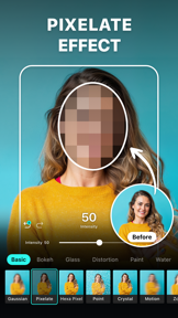 Blur Photo Editor screenshot