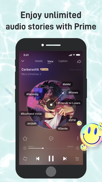 MagicWave: Spicy Audio Stories Screenshot