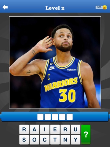 Whos the Player Basketball App iPad screenshot