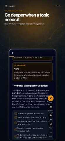 GyanGram iPhone screenshot