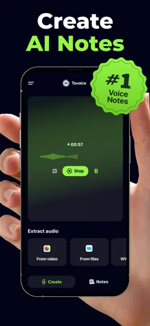 AI Note Taker - To Voice Quiz screenshot 1
