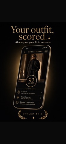OutfitScore: AI Style Rate Screenshot 1 of 5
