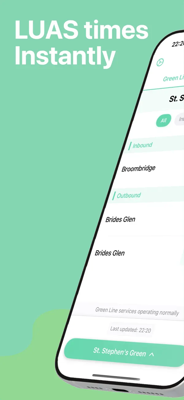 Screenshot #1 pour LUAS Realtime