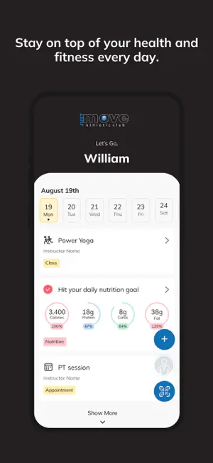 Just Move Athletic Club screenshot 2