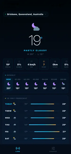 One Screen Weather screenshot 1