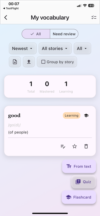 StoryReader – Learn English Screenshot 3 of 10