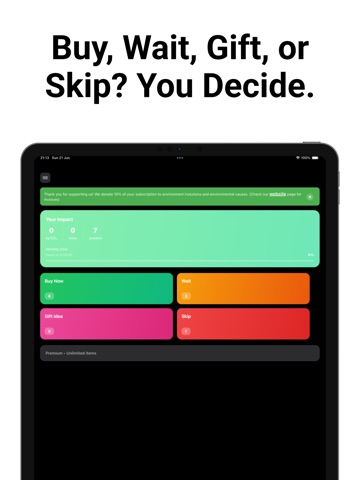 WiseBuy: AI Shopping Manager ipad screenshot 2
