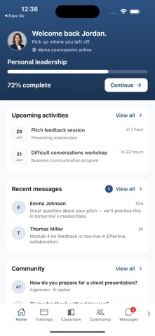 CoursePoint Learn Screenshot 1 of 10