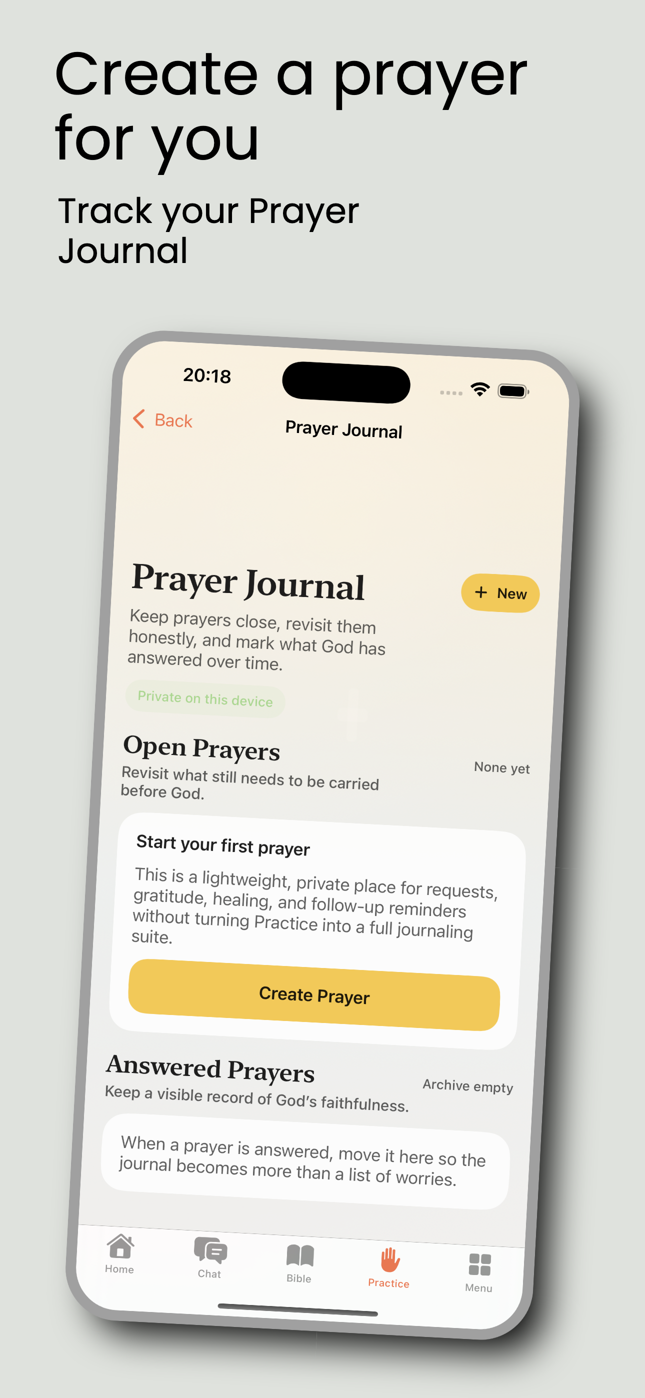 Bible Lock Prayer Widget Verse