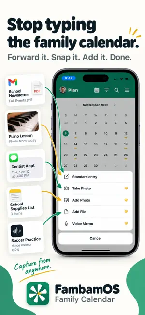 FambamOS: Family Calendar screenshot 1