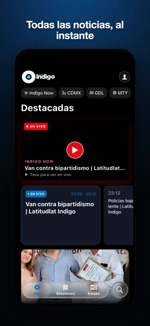 Reporte Índigo screenshot 1