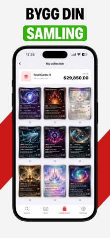 TCG Kortskanner - ScanDex iPhone screenshot 2