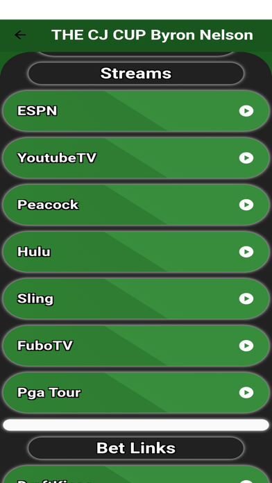 LiveLink Sports Screenshot
