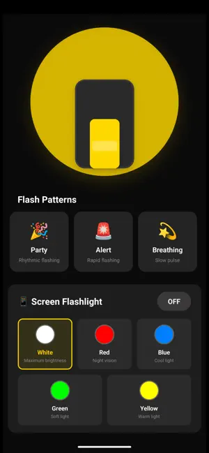 FlashX - Your Smart Flashlight screenshot 1