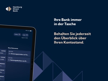 Hamburg Direct Bank - Banking iPad screenshot