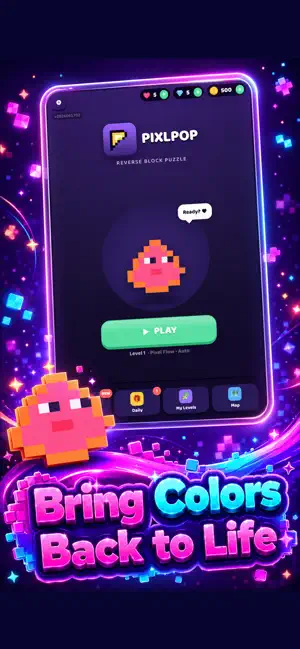 Reverse Canvas: Pixel Puzzle screenshot 1