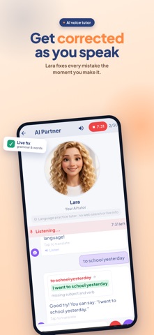 Lauda: AI Language Tutor Screenshot 2 of 10