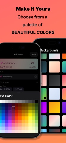 MyDays - Countdown & Count Up iPhone screenshot
