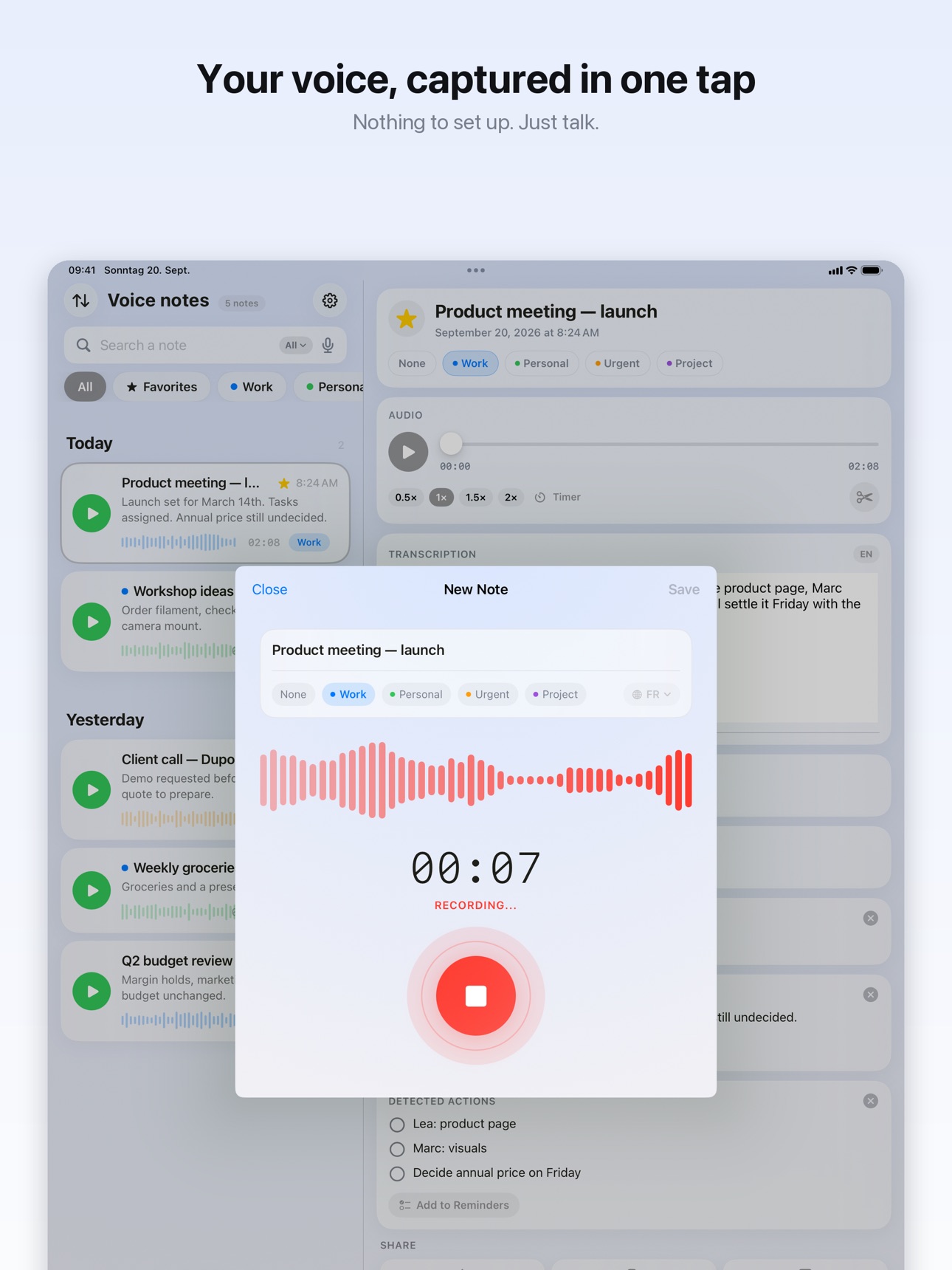 Screenshot 8 of NotaVox