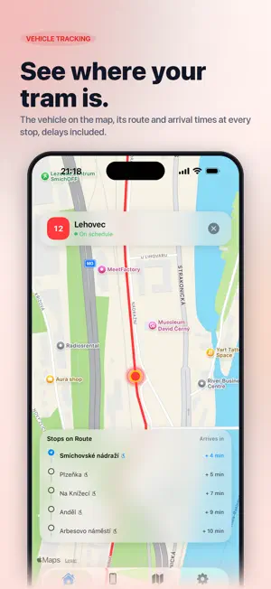 Transport Prague screenshot 4
