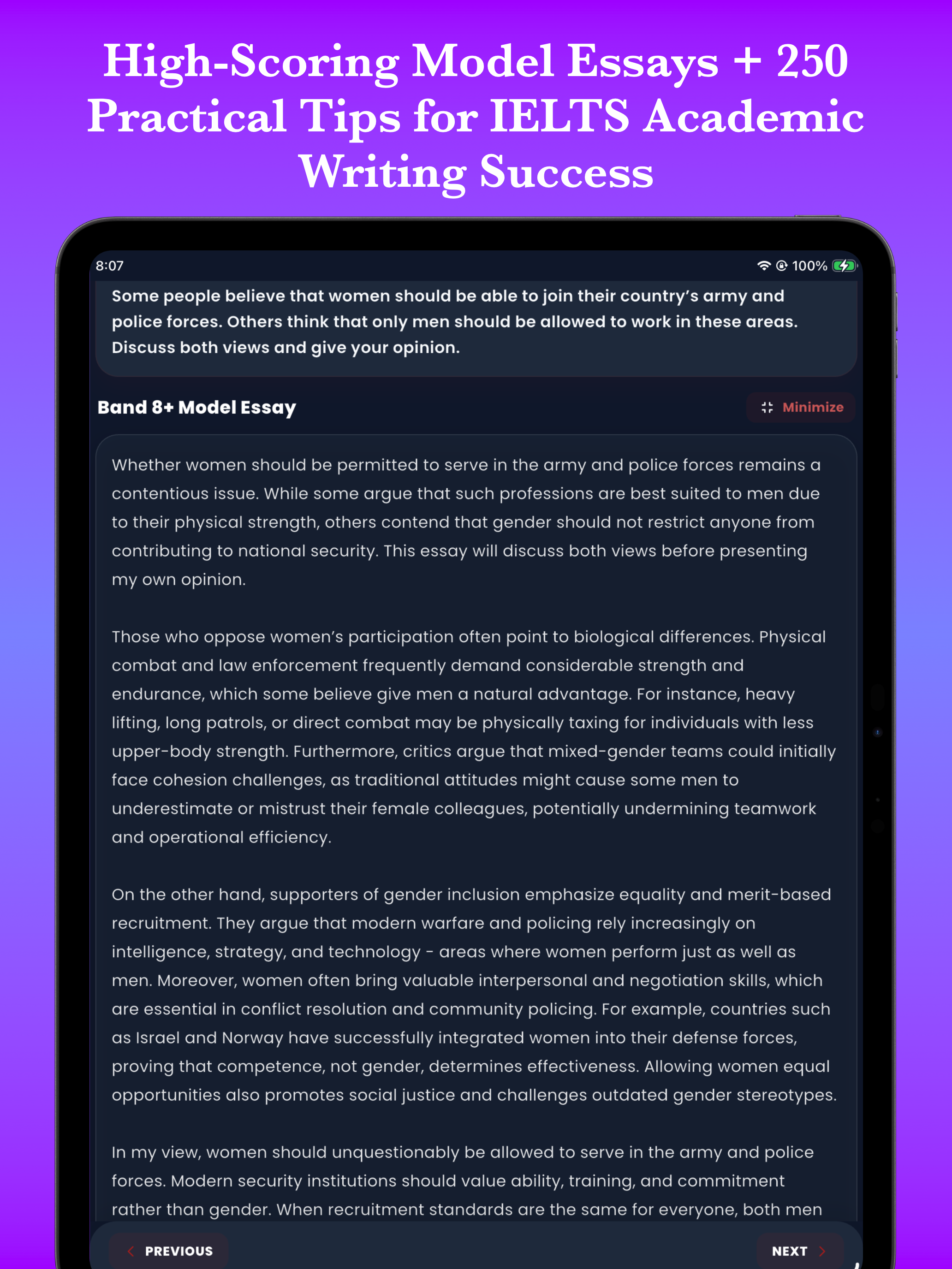 IELTS Writing Triumph screenshot 12
