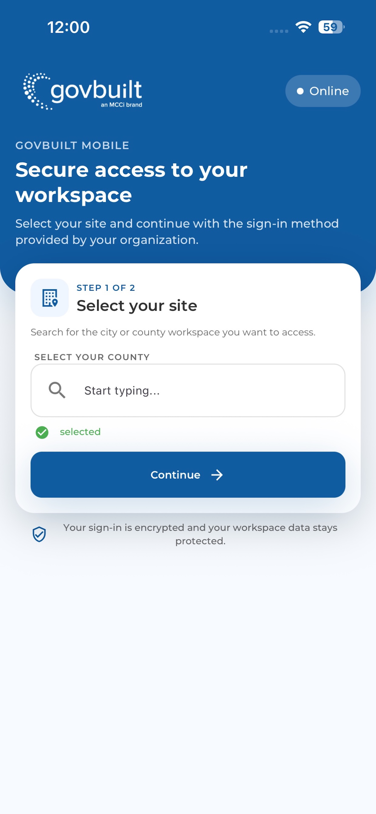 GovBuilt Mobile Hub screenshot 2