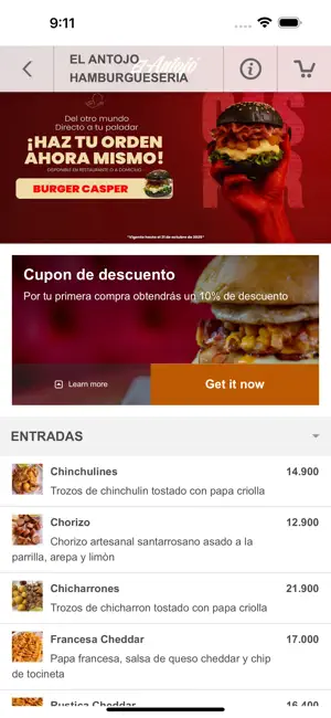 El Antojo Hamburgueseria screenshot 3